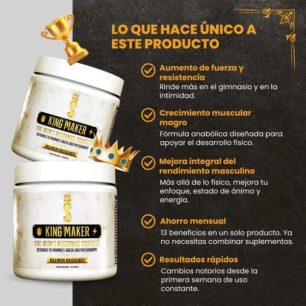 KING MAKER™ – Confianza, Fuerza y Deseo 🍆🔥